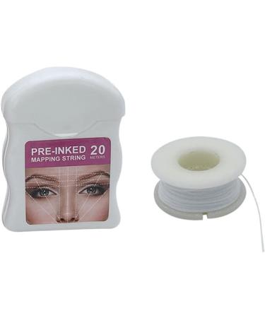 Eyebrow Mapping String Pre-Inked Mapping Brows String Microblading Mapping String Microblading Brows String Supplies White - Buy Online on GoSupps.com