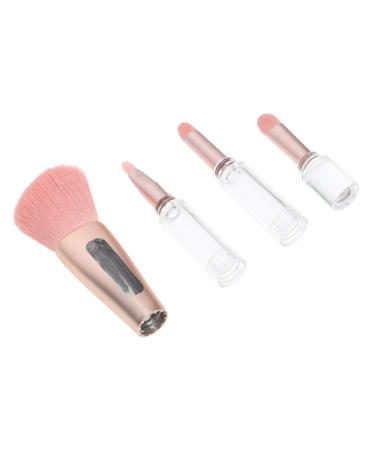 minkissy 1set Multifunctional Makeup Brush Face Cleaner Liquid Makeup Beauty Kit Painting Brush Cleaner Cosmetology Kit Delicate Makeup Mini Artificial Fiber Nail Brush Miss