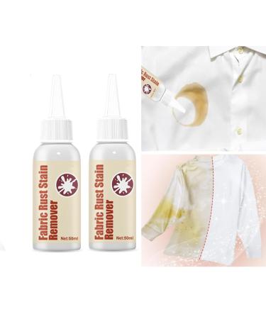 Fast Clothing Stain Remover Laundry Cleaning for Clothes Oil Yellowed Stain Remover For Clothes Quickly Stain Eraser Stubborn Cleaner Stains 50ML (2pcs)