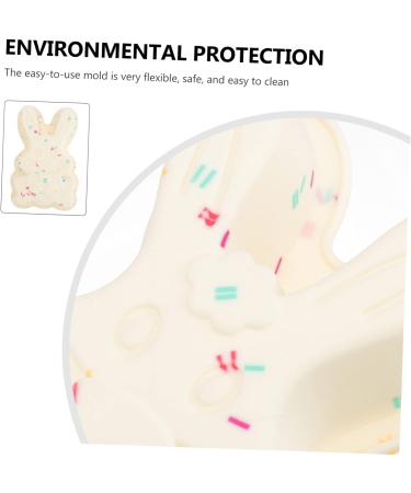 Mikinona 1pc Cake Mold Easter Silicone Bunny Candy Molds Easter Bunny Mold Divided Plates for Adults Silicone Baking Mold Easter Baking Molds Bunny Silicone Molds DIY Crayon Silica Gel Soap - Buy Online on GoSupps.com