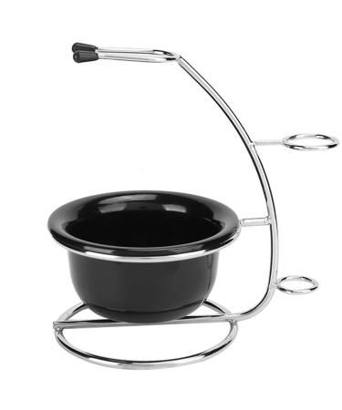 Buy 2pcs Shaving Brush Kit - Metal Stand Holder & Soap Bowl for Men | International Shipping Available - Buy Online on GoSupps.com