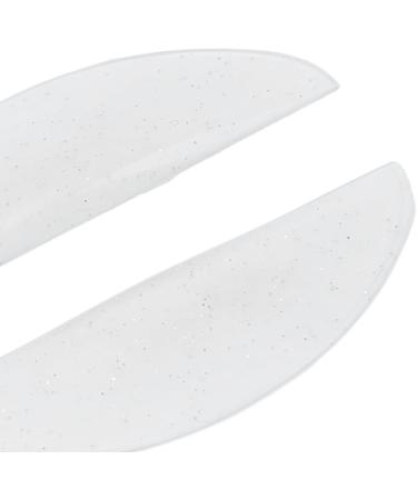 Sonew 1 Pair Reusable Eyelash Silicone Pads - Soft Lash Rods & Storage Box for Lash Lifting | Sparkle Clear White Tool (S - Buy Online on GoSupps.com