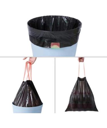 RTBQJ-AT 15L Heavy-Duty Garbage Bags with Pulling Tape & Handles - Tearproof Liquid-Tight 120 Pack (50x55cm) - Ideal for International Shipping - Buy Online on GoSupps.com