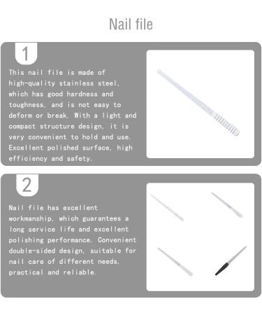 Dajidafu Household Nail File High Efficient Nails Care Tool Simple Pedicure Trimmer Sturdy Shaping Accessories for Home Salon Using Type 1 - Buy Online on GoSupps.com