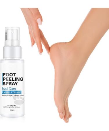 JAWSEU Foot Peeling Spray moisturizing nourishing peeloff spray spray for care dry rough foot skin and mild callus peeling for men and women 50 ml - Buy Online on GoSupps.com