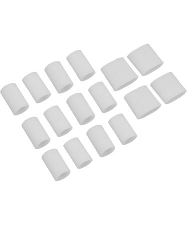 8 Pair Toe Spacer & Straightener Pads - Correct Hammer Toe & Curled Toes | International Shipping Available - Buy Online on GoSupps.com