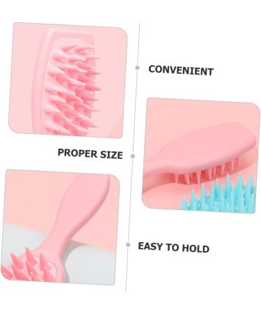 Ipetboom Hair Washing Brush | Massage & Style for Hair Growth | Dandruff Removal & Baby Hairdressing Comb - Pink - Buy Online on GoSupps.com