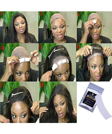 Lodokdre 72Pc/Lot Fixed Hair System Adhesive Tape Super Strong Adhesive Tape Extended Lace Wig Waterproof Sweat Wig Film - Buy Online on GoSupps.com