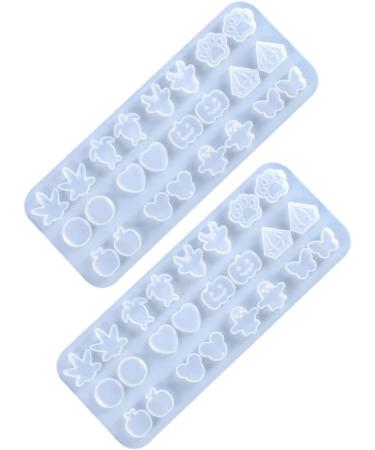 SEWACC Resin Jewelry Molds Set - 6 Pcs Silicon Earring & Pendant Moulds for DIY Jewelry Making | Epoxy Resin Casting Kit with Silicone Gummy Molds - Handmade Earrings | 5.8x14.5cmx3pcs - Buy Online on GoSupps.com