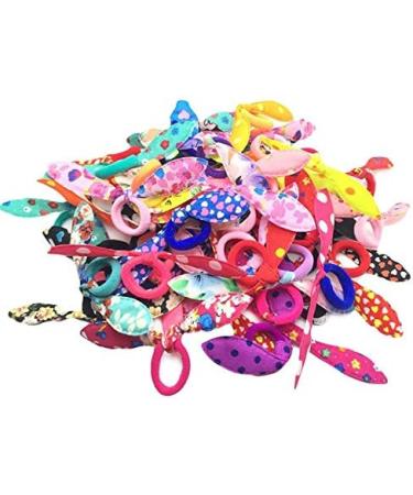 Buy Demark Rabbit Ears Hair Tubes - Colorful Rubber Tape Hair Bands & Accessories for Perfect Ponytails - Buy Online on GoSupps.com
