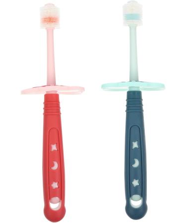 Minkissy 8-Piece Silicone Toothbrush Set for Kids | Travel-Friendly Oral Care Tools in Various Colors - Buy Online on GoSupps.com