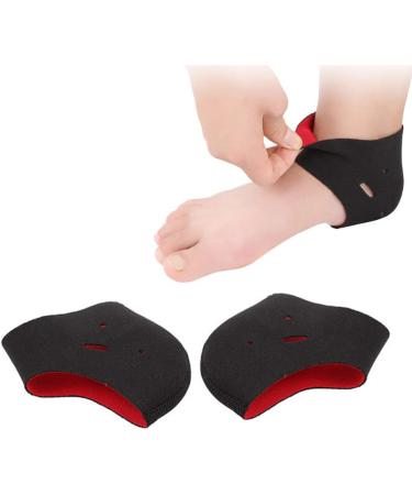 Uonlytech 2Pcs Heel Cushion Protectors - Plantar Fasciitis Heel Pads for Foot Pain Relief - Ankle Guard for Men and Women - Walking and Sports - Buy Online on GoSupps.com