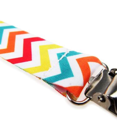 Buy Culasign 4-Piece Unisex Pacifier Strap Clip - Cotton Baby Pacifier Chains & Triangle Sucker Clips for Easy Use Shop Internationally! - Buy Online on GoSupps.com