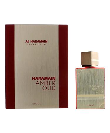 2 oz Eau De Parfum Spray Al Haramain Amber Oud Rouge Cologne By Al Haramain Eau De Parfum Spray Cologne for Men Fresh and light fragrance
