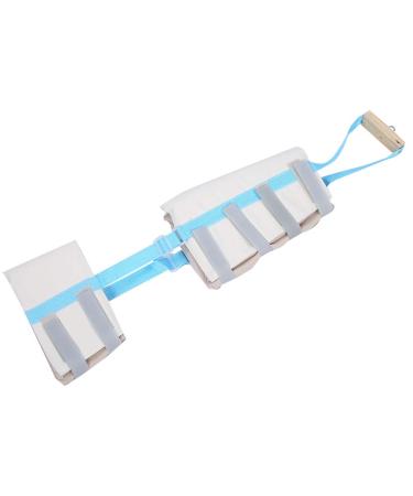 Lower Limb Traction Strap with Fracture Relieve Pain Joint Repositioning and Muscle Spasm Relief for Fracture Recovery White (White) Large White