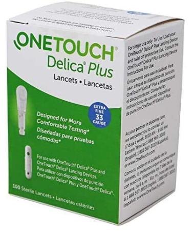 One Touch Onetouch Delica Plus Lancet 33g 100.0 Count