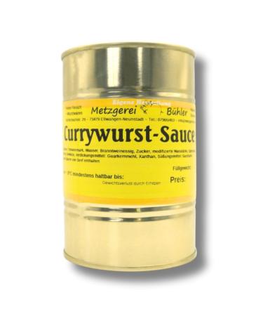 Currywurst Sauce 400g sauce in a can canned gourmet delicious ready meal