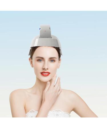 Shop Head Massage Helmet - 3 Adjustable Modes for Stress Relief & Hair Loss Prevention | Electric Scalp Massager for Pain & Anxiety Relief - Buy Online on GoSupps.com
