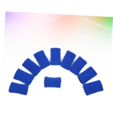 FOMIYES 10 Pack Finger Braces & Thumb Protectors - Medium Blue Sports Sleeves for Basketball Optimal Comfort & Support - International Shipping Available - Buy Online on GoSupps.com