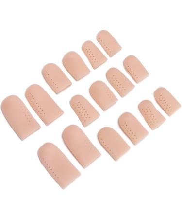 16-Pack Toe Cover Caps | Breathable Gel Sleeve for Ingrown Toenails & Toe Pain Relief - Buy Online on GoSupps.com