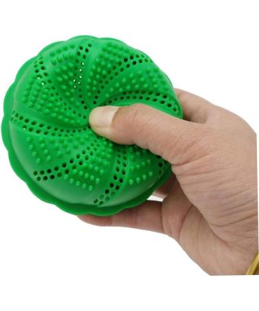 SWEETBIUTI Laundry Balls Washing Machine Ball Laundry Washing Machine Clean Eco-Friendly Decontamination Silicone Washing Balls Set for Liquid Detergent Blue Green 2PCS - Buy Online on GoSupps.com