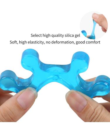 Buy Soft Silicone Toe Spreaders - 2 Pack Blue Nail Separators for Plantar Fasciitis & Hammer Toes | International Shipping - Buy Online on GoSupps.com