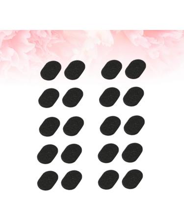 Drinking Glasses 10 Pairs Glasses Nose Pad Sponge Increase Pads Anti Slip Sunglasses Eyewear Glasses Repair Accessories (Black 1.5mm) Glass Nose Pad - Buy Online on GoSupps.com