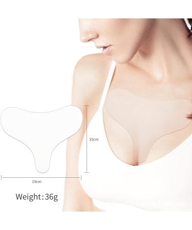 Silicone Chest Anti Wrinkle Pads - 17pcs Face Lifting & Smoothing Patches for Forehead, Eyes, Mouth & Cheeks - Buy Online on GoSupps.com