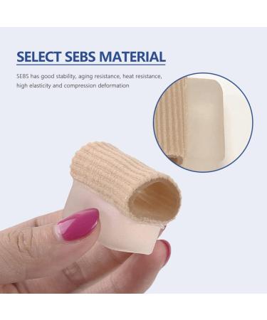 MOTTDAM Bunion Corrector 6pcs - Thick Silicone Toe Separators with Fabric Sleeve for Bunion Relief and Toe Discomfort - Buy Online on GoSupps.com