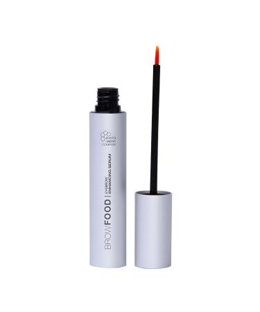 Lashfood Browfood Eyebrow Enhancing Serum | 3 Month Supply | Ecocert Natural Brow Enhancer Rejuvenating Eyebrow Booster For Thicker Fuller Stronger Brows With Phyto-Medic Complex 0.17oz