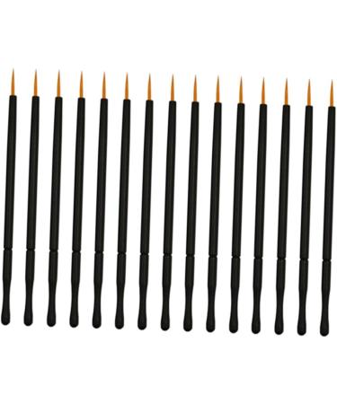 NOLITOY 100 Pcs Eyeliner Brush for Liner White Eye Liner T Tool Eye Makeup Tools Wand Disposable 10X0.5cmx2pcs Orangex2pcs - Buy Online on GoSupps.com
