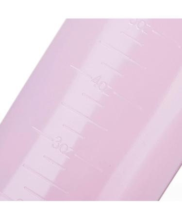 Aswewamt 3 Pcs Applicator Bottle Hair Oil Applicator Bottle Pink & White & Purple Hair Dye Brush Bottle for Hair Coloring Dye - Buy Online on GoSupps.com