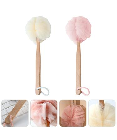 2nd Bathing Brush with Long Handle | Luffa Back Brush & Shower Sponge for Body Care - Buy Online on GoSupps.com