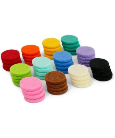 Premium Quality 120 Pack Essential Oil Diffuser Locket Necklace Refill Pads / Aromatherapy Diffuser Necklace Replacement Pads / Thickened / Washable / Highly Absorbent for Aroma Diffuser Pendant Necklace Random colors 6 colors Durable and Practical - Buy Online on GoSupps.com