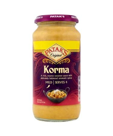 Patak's Patak's Korma 450 g Sauce Pack of 6