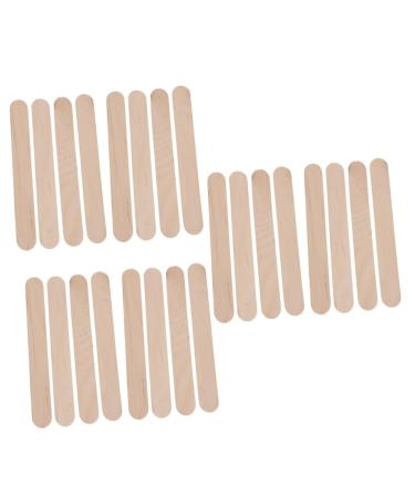 Beavorty 150 STK sticks to apply wax wax Applicator Wachsstagen Wachsstifte for hair removal wooden ice rod adjust wooden stick women spatula bamboo
