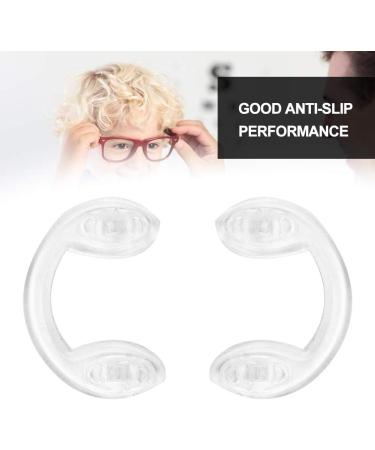 Syh & Aqye 20 U-Shaped Silicone Anti-Slip Nose Pads for Glasses & Sunglasses - Comfortable Fit for Kids & Adults - Buy Online on GoSupps.com