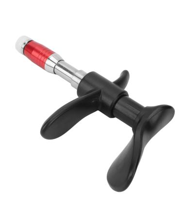 Spinal Massager Portable Chiropractic Adjustment Kit Adjustable Single Head Deep Soothing for Relaxation (Red)