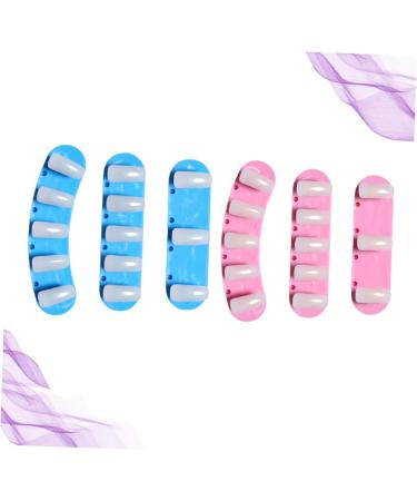 LALAFINA Nail Practice Base 6 Boxes Nail Training Rack Nail Practice Rack Tip Stand for Nails Tip Display Stand Nail Practice Stand - Buy Online on GoSupps.com