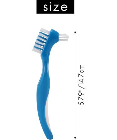 Vocdikficy 12 Pack Denture Brushes - Hard Cleaning Brushes for False Teeth | Ideal for Denture Care - Ship Internationally - Buy Online on GoSupps.com