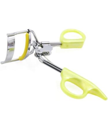 Yellow Fluorescent Swallow Tail Handle Eye Curling Eyelash Curler Clip Beauty Makeup Tool Eyelash Curler Multiple Colors - Buy Online on GoSupps.com