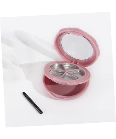 3pcs Lip Balm Containers Empty Eyeshadow Compact Lipstick Box 7*7cm Pink - Buy Online on GoSupps.com