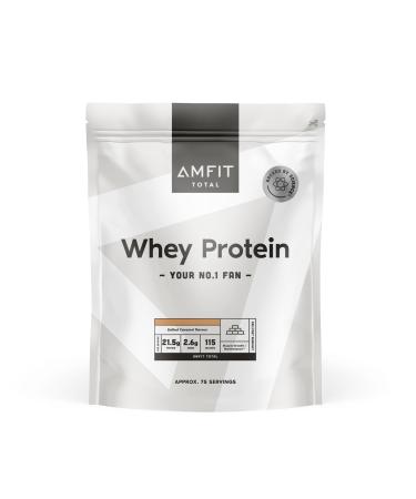 Amazon Brand - Amfit Nutrition Whey Protein Powder Banana Milkshake Flavour 33 Servings 1 kg (Pack of 1)