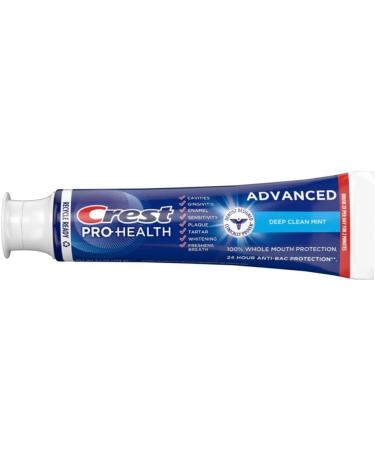 Crest Pro-Health Advanced Deep Clean Mint Toothpaste 2 Count (Pack of 1) - Buy Online on GoSupps.com
