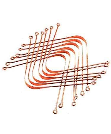 Pure Copper Tongue Cleaner- Set of 12 Pieces