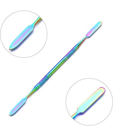 Nail Cleaning Tool Multifunctional Professional Lightweight Gel Polish Remover Stainless Steel Cuticle Pusher Nail Art Tools G - Buy Online on GoSupps.com