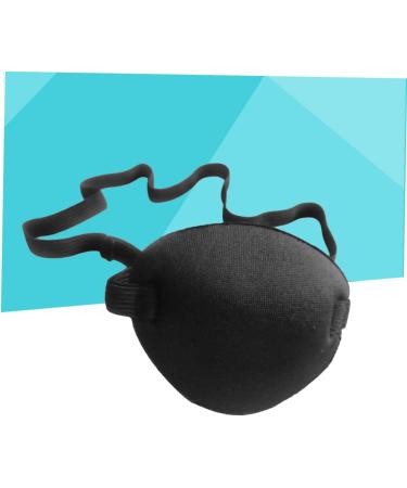 SEWOART 2pcs Lazy Eye Patch Eye Mask Adjustable Eye Patch Adult Costumes Eye Patches Pirate Black - Buy Online on GoSupps.com