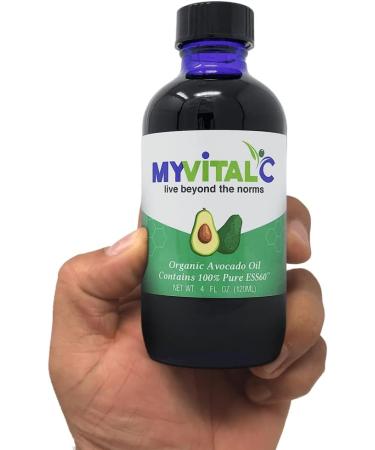 Organic Avocado Oil - Pure ESS60 Antioxidant Supplement for Anti-Aging Energy & Sleep - 120ML - International Shipping Available - Buy Online on GoSupps.com