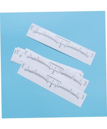 DOITOOL 120pcs Eyebrow Shaping Tool Grooming Tear-off Design Mini Vernier Caliper Calipers Eyebrow Trimming - Buy Online on GoSupps.com