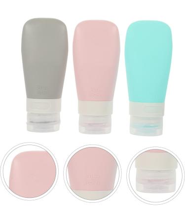 Mikinona 1 Set Silica Gel Bottle Cosmetic Travel Squeeze Bag - Buy Online on GoSupps.com